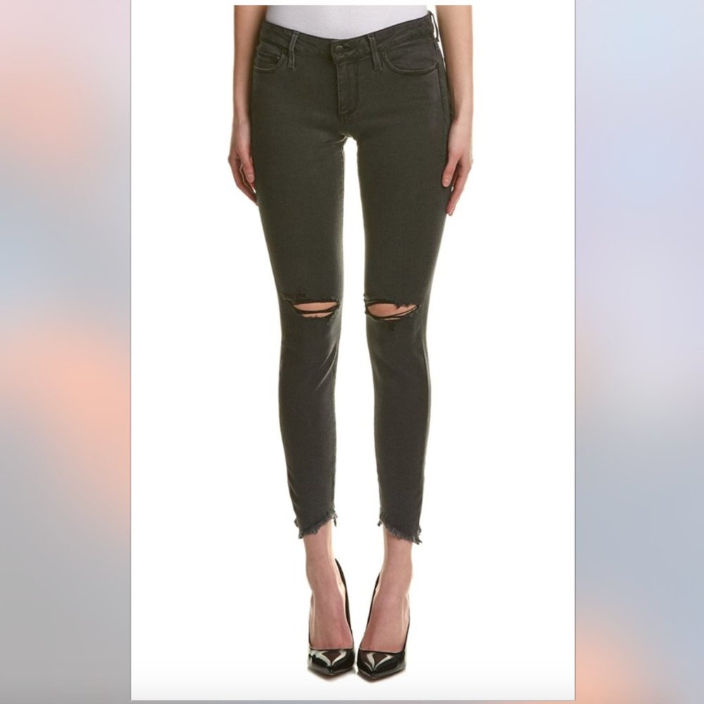 Joe's Jeans Grey Blondie Midrise Skinny Ankle Jean